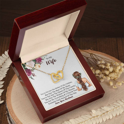 Gift For Wife Wife - Necklace Interlocking Hearts Necklace