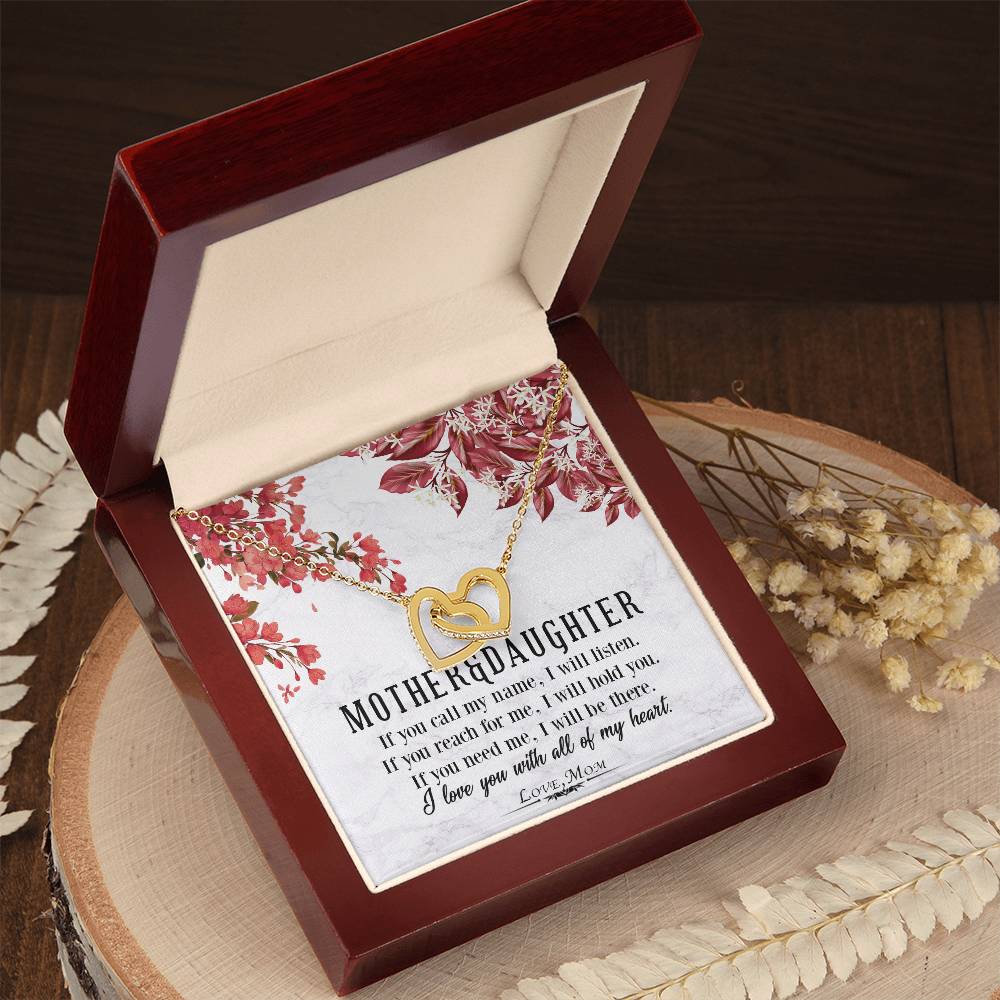 Mother & Daughter- Interlocking Hearts Interlocking Hearts Necklace