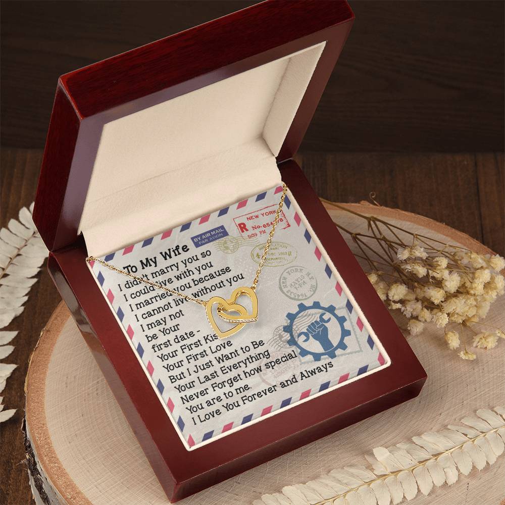 Mechanic'S Wife - Interlocking Heart Necklace Interlocking Hearts Necklace