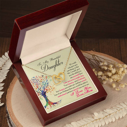 Collection Daughter - How Special You Are To Me - Necklace Interlocking Hearts Necklace