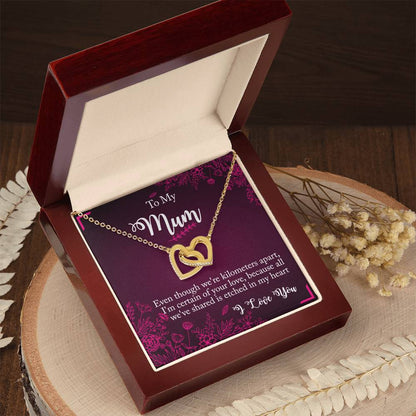 Sdgsga Interlocking Hearts Necklace