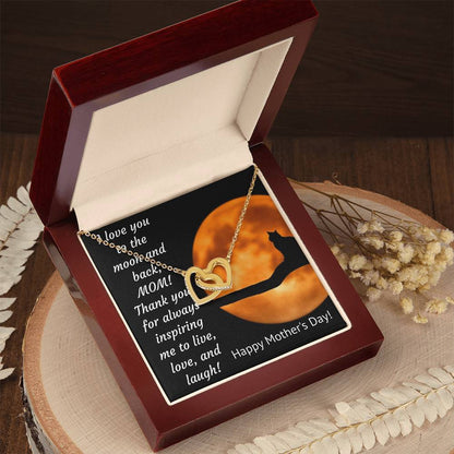 Interlocking Hearts - Mother'S Day Necklace Interlocking Hearts Necklace