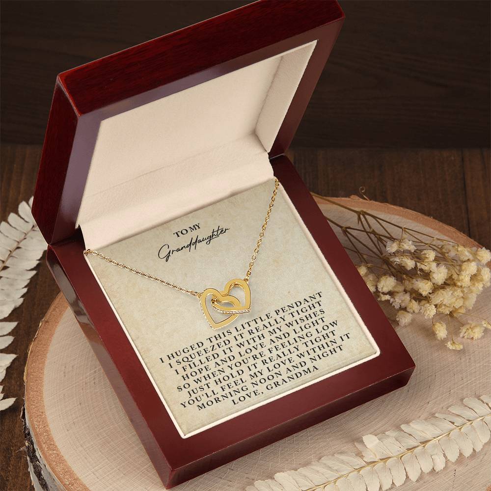 Give Her The Gift She Will Always Remember?? - Interlocking Necklace Interlocking Hearts Necklace