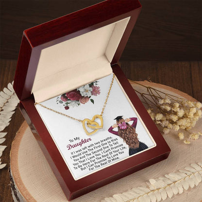 Graduation Gift For Daughter Graduation Day - Necklace Interlocking Hearts Necklace