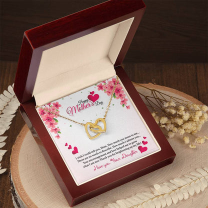 Interlocked Heart Neckless - Mother'S Day Interlocking Hearts Necklace