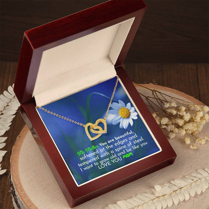 Mothers Day Gift From Daughter Son - Mother Necklace Gifts For Mom Mom Necklace Interlocking Hearts Interlocking Hearts Necklace