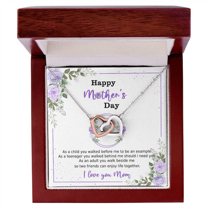 Life Together Interlocking Hearts Necklace