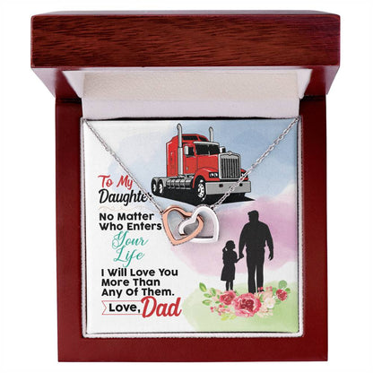 Trucker'S Daughter - Interlocking Heart Necklace Interlocking Hearts Necklace