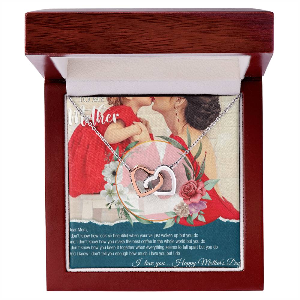 Sister Mother'S Day Gift Sister Necklace For Mothers Day Mothers Day Gift For Sister Gift For Sister On Mother'S Day Sister Jewelry Interlocking Hearts Necklace