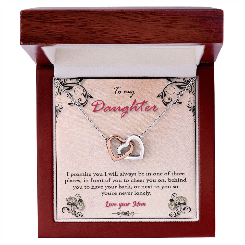 Interlocking Hearts Necklace - Promise