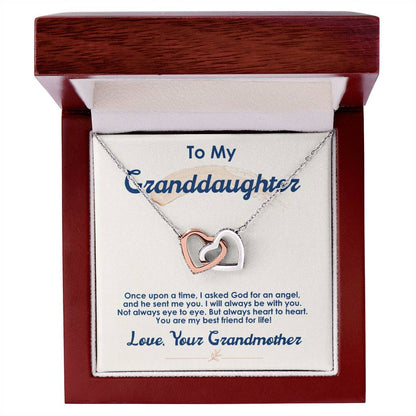 Collection Granddaughter - Always Heart To Heart - Necklace Interlocking Hearts Necklace