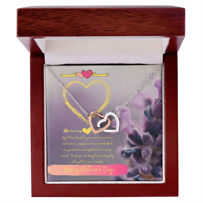 Never Ending Love Interlocking Hearts Necklace