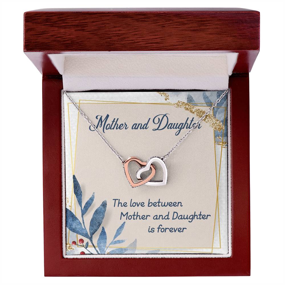 Mother Daughter Necklace Mother Daughter Jewelry Mother Necklace Gifts Mom Daughter Necklace Necklace Gifts For Mom From Daughter Interlocking Hearts Necklace
