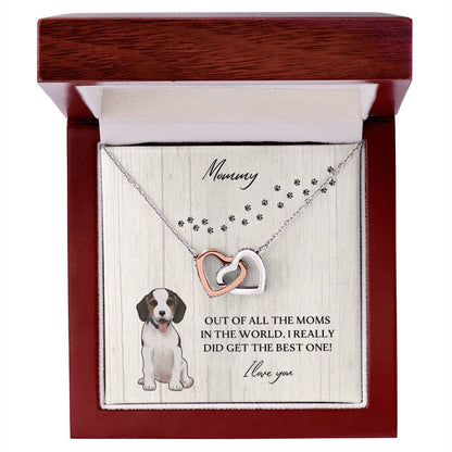 Two Hearts Necklace A Symbol Of Forever Love Interlocking Hearts Necklace