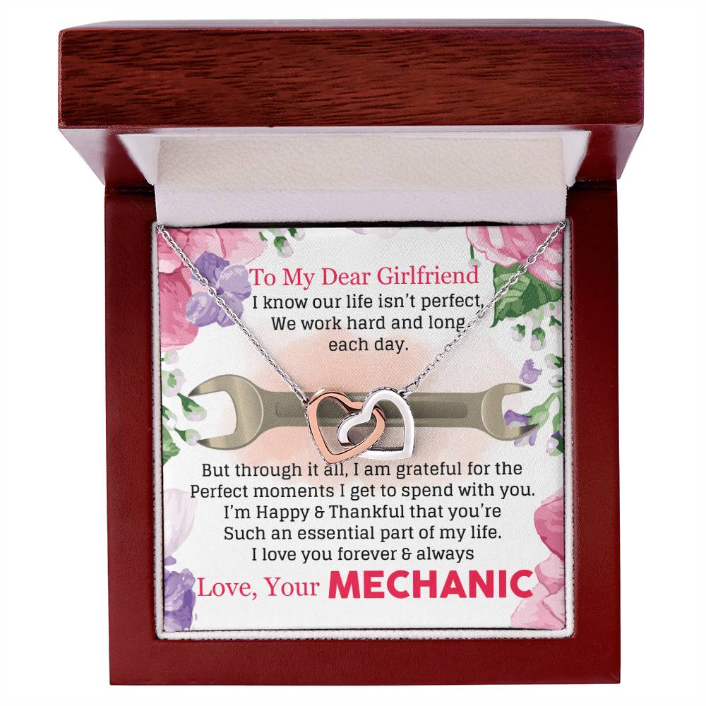 Mechanic'S Girlfriend - Interlocking Heart Necklace Interlocking Hearts Necklace