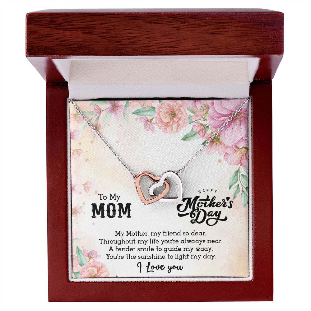 Mother’S Day Interlocking Hearts Necklace