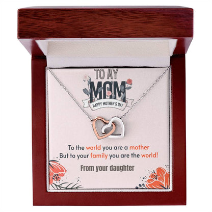 My World Necklace Save $20 Interlocking Hearts Necklace