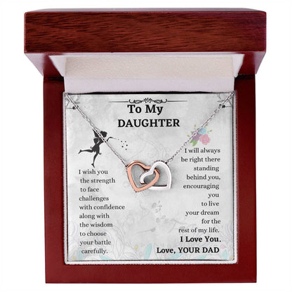 TO0951~1 Interlocking Hearts Necklace