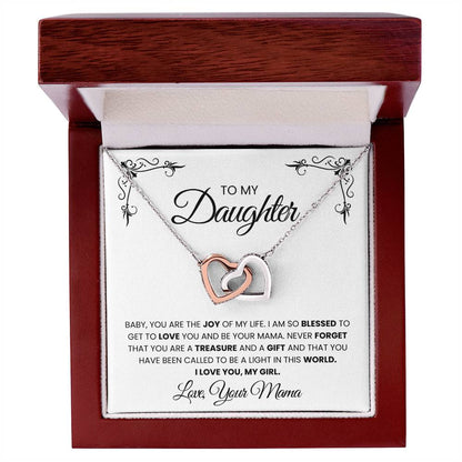 Joy Of My Life Interlocking Hearts Necklace