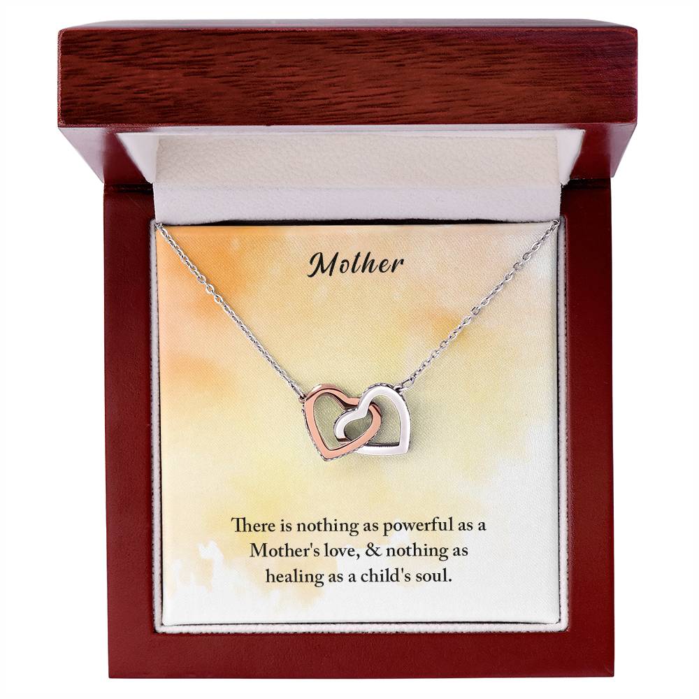 Mothers Day Gift From Daughter Son - Mother Necklace Gifts For Mom Mom Necklace Interlocking Hearts Interlocking Hearts Necklace
