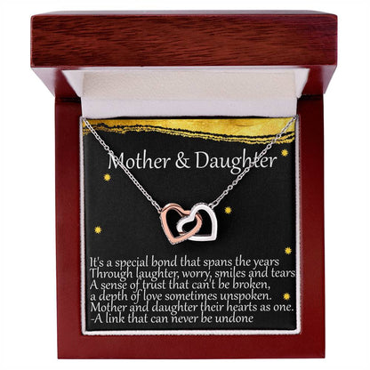 Mother & Daughter Interlocking Hearts Interlocking Hearts Necklace