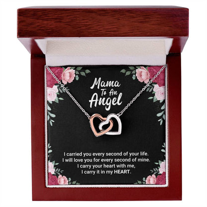 Miscarriage Necklace Interlocking Hearts Necklace