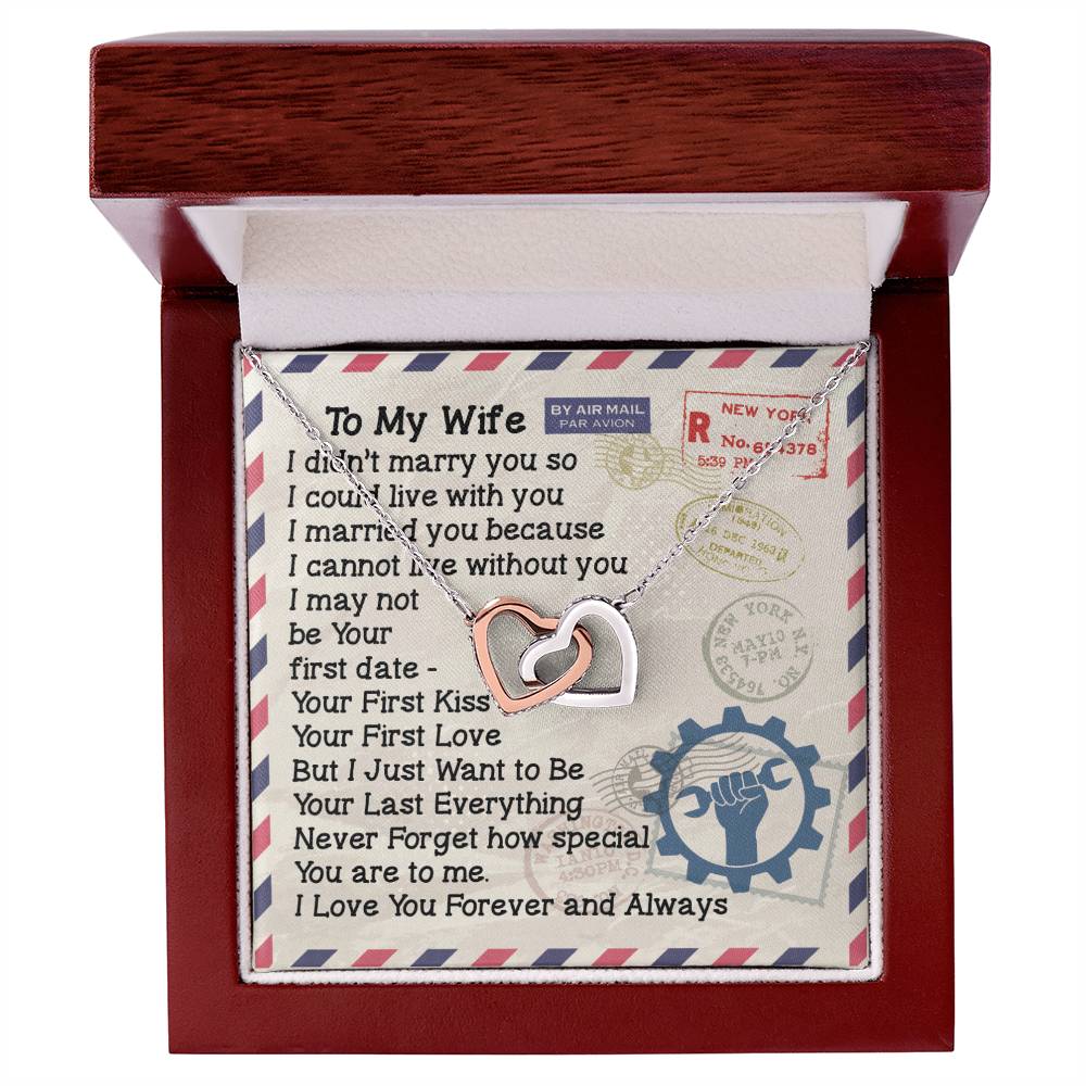 Mechanic'S Wife - Interlocking Heart Necklace Interlocking Hearts Necklace