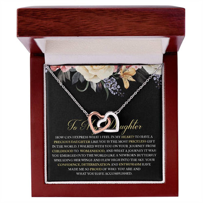 Precious Daughter - Interlocking Hearts Interlocking Hearts Necklace