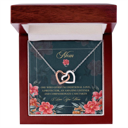Mother'S Day Gift - Unconditional Love - The Interlocking Heart Necklace Interlocking Hearts Necklace