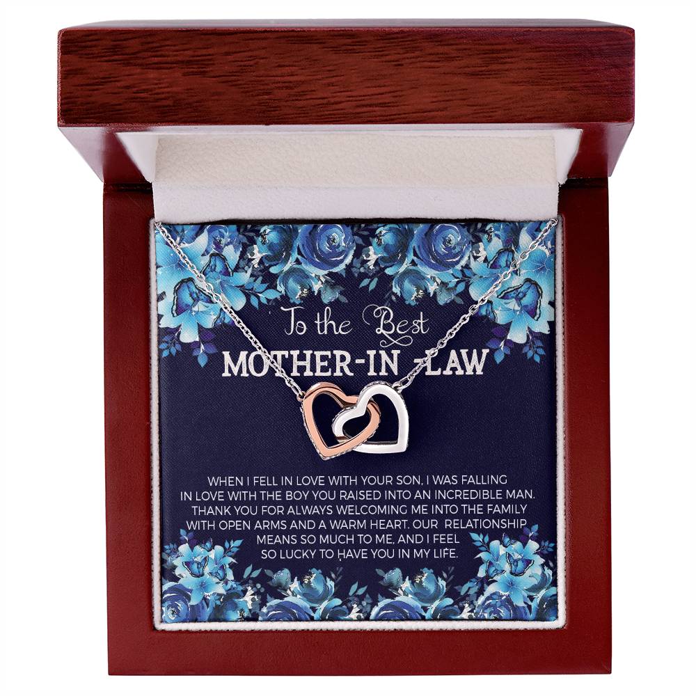 Mothers Day Gift From Daughter Son - Mother Necklace Gifts For Mom Mom Necklace Interlocking Hearts Interlocking Hearts Necklace