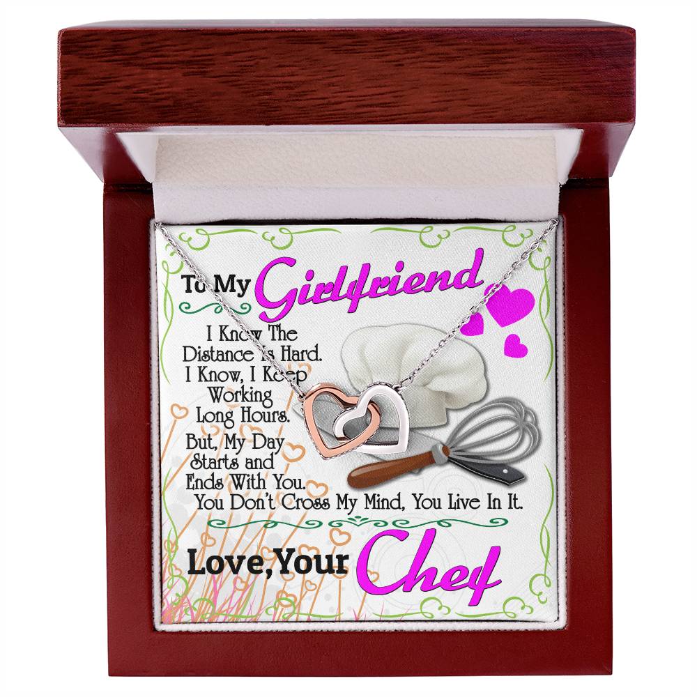 Chef'S Girlfriend - Interlocking Heart Necklace Interlocking Hearts Necklace