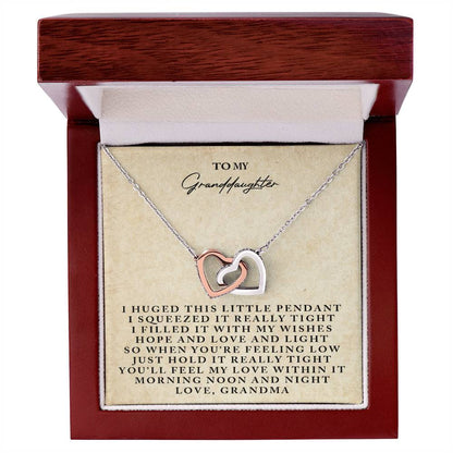 Give Her The Gift She Will Always Remember?? - Interlocking Necklace Interlocking Hearts Necklace