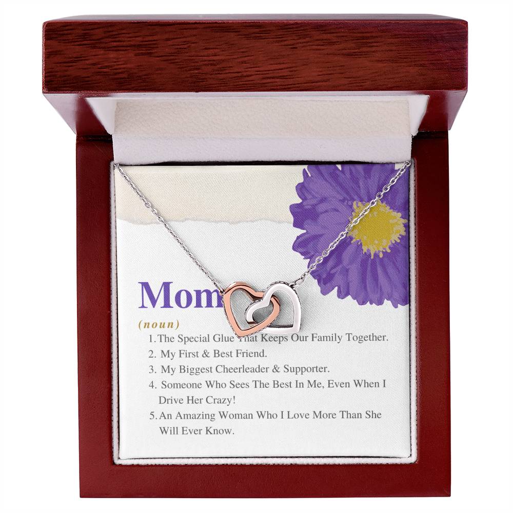 The Perfect Mother'S Day Gift. Interlocking Hearts Necklace