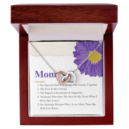 The Perfect Mother'S Day Gift. Interlocking Hearts Necklace