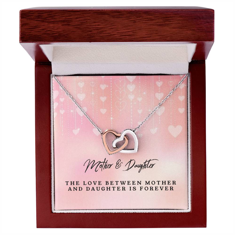 Mother & Daughter - Interlocking Heart Necklace Interlocking Hearts Necklace
