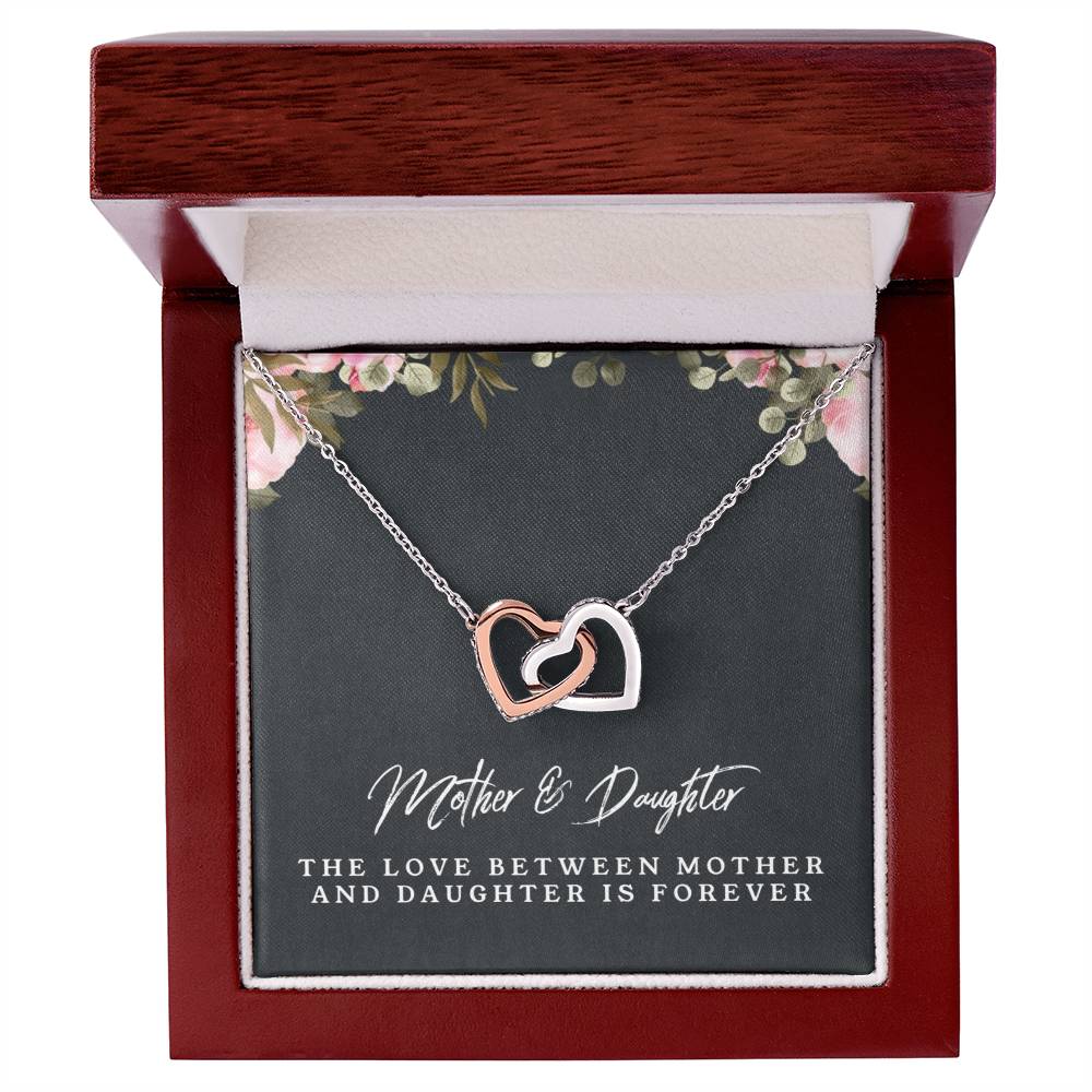 Mother & Daughter - Interlocking Heart Necklace Interlocking Hearts Necklace