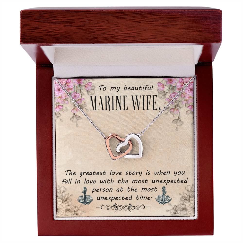 Interlocking Hearts Necklace Anniversary Gift For Wife Gift For Her From Husband Gift For Her Mothers Day Gift Valentines Day Gift Gifts For Wife Christmas Gift