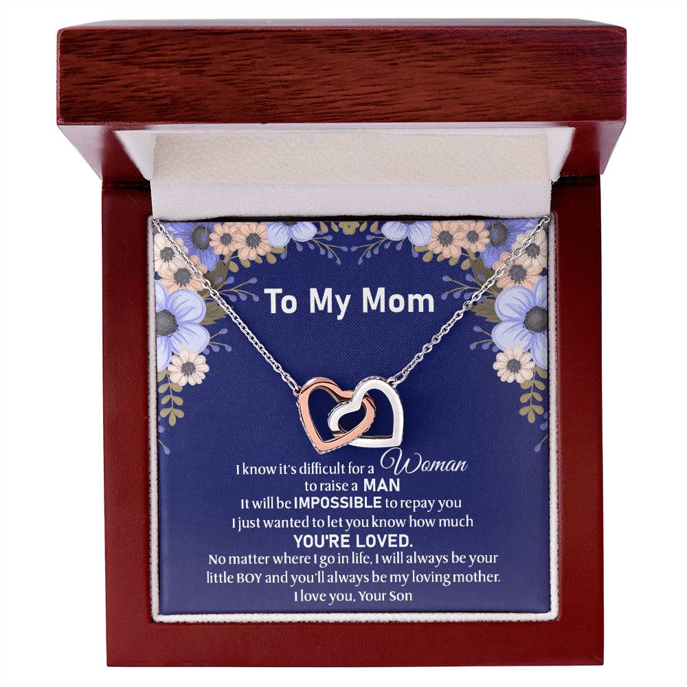 Mothers Day Collection - Interlocking Hearts Interlocking Hearts Necklace