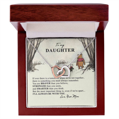 Interlocking Heart Necklace For Daughter Interlocking Hearts Necklace