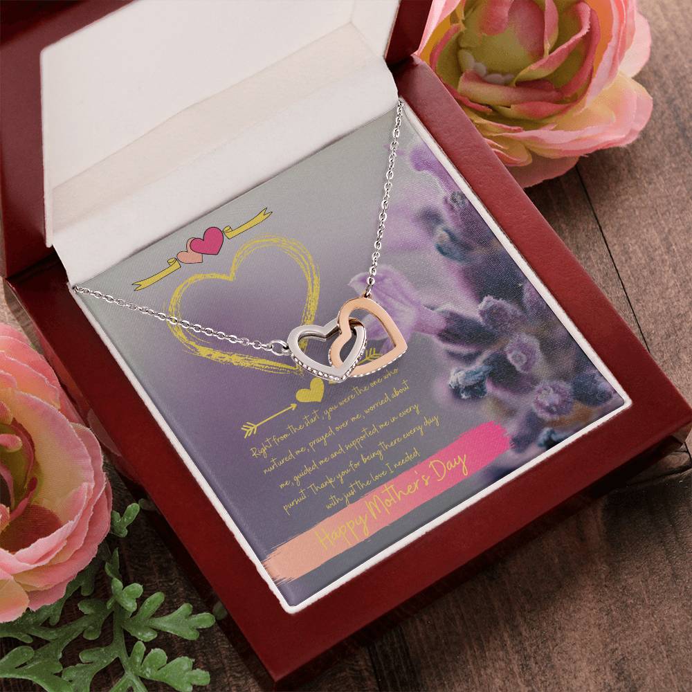Never Ending Love Interlocking Hearts Necklace