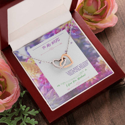 The Best Birthday Gifts For Your Wife Interlocking Hearts Necklace