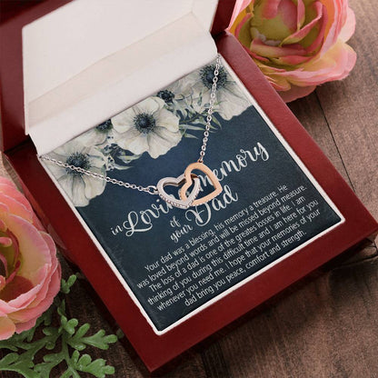 Godmother & Godson Necklace Gift For Godmother Godmother Gift Interlocking Hearts Necklace For Godmother Cute Gift For Godmother