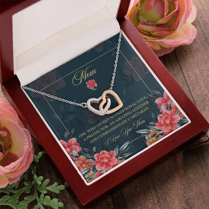 Mother'S Day Gift - Unconditional Love - The Interlocking Heart Necklace Interlocking Hearts Necklace