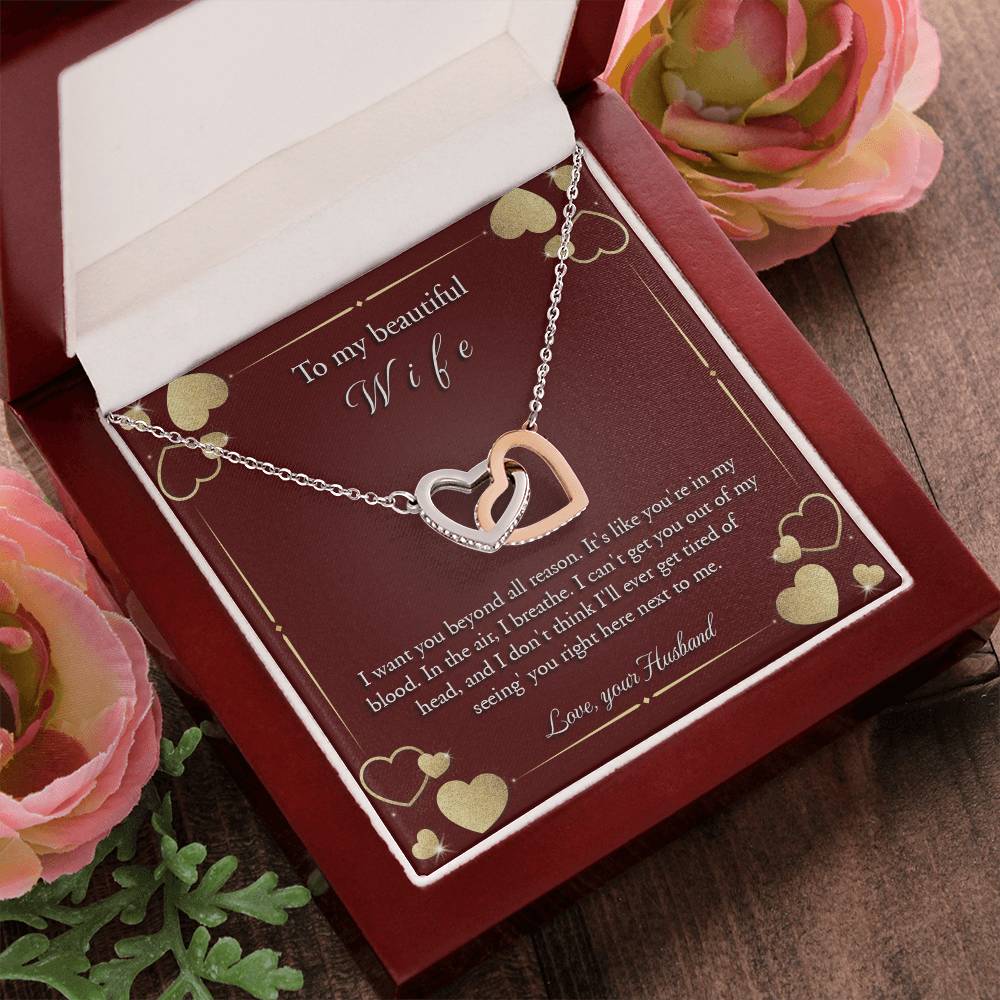 Interlocking Hearts Necklace - Beyond All Reason