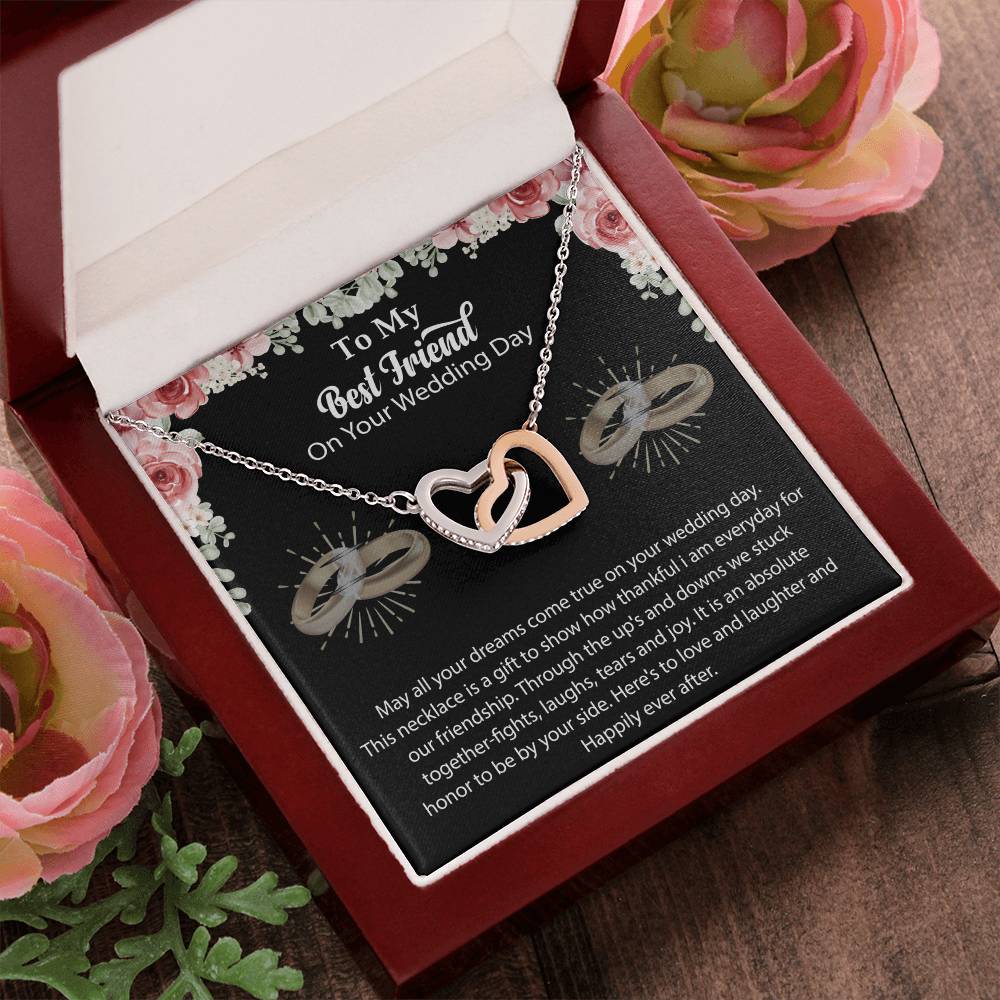 My Best Friend’S Wedding Interlocking Hearts Necklace