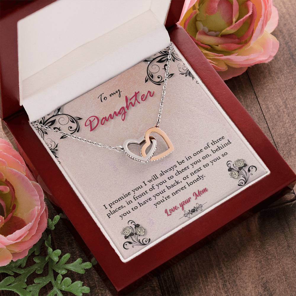 Interlocking Hearts Necklace - Promise