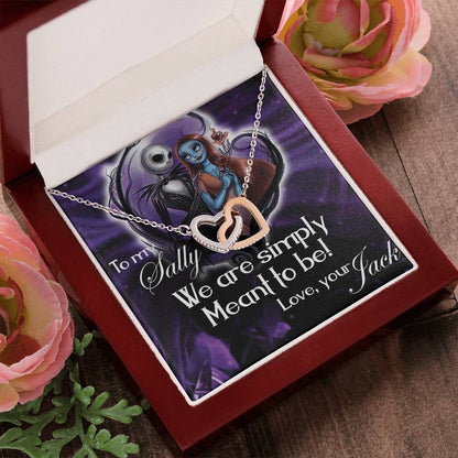 To My Sally Interlocking Interlocking Hearts Necklace