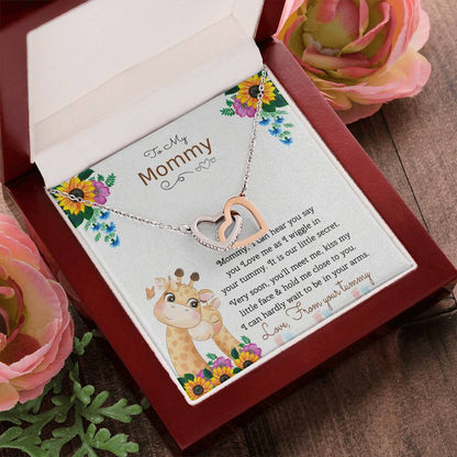 Love From Tummy Interlocking Hearts Necklace