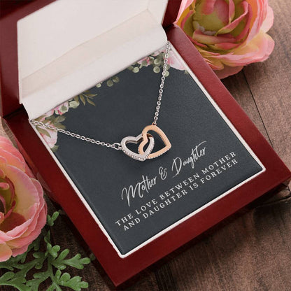 Mother & Daughter - Interlocking Heart Necklace Interlocking Hearts Necklace