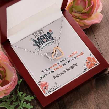 My World Necklace Save $20 Interlocking Hearts Necklace